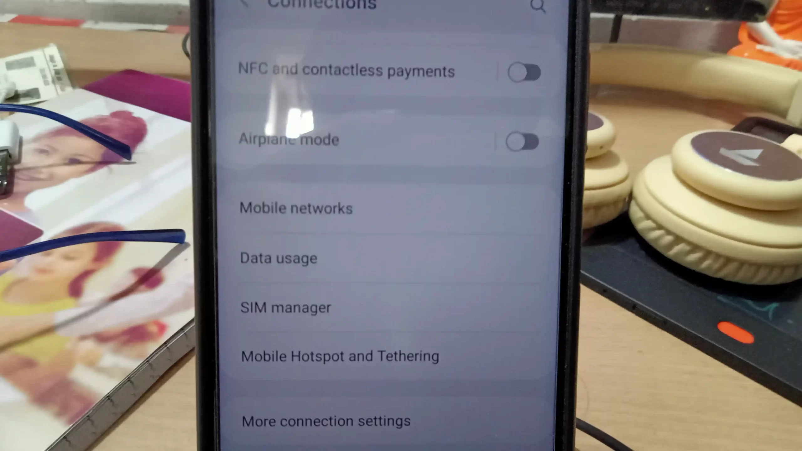 mobile networks in the conenction settings