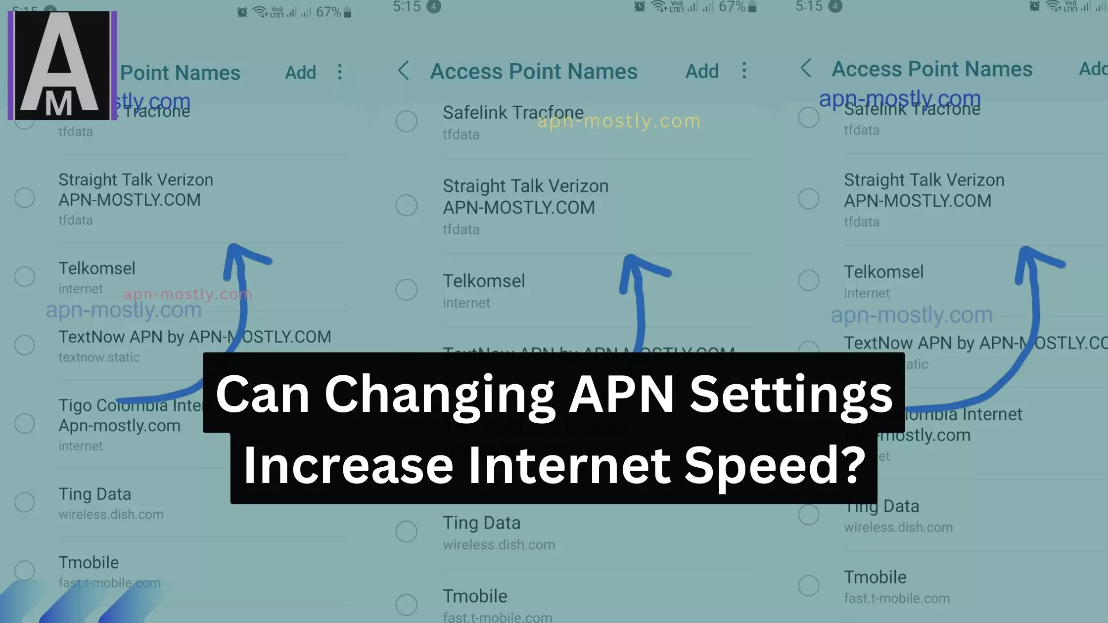 Can Changing Apn Settings Increase Internet Speed Apn Mostly
