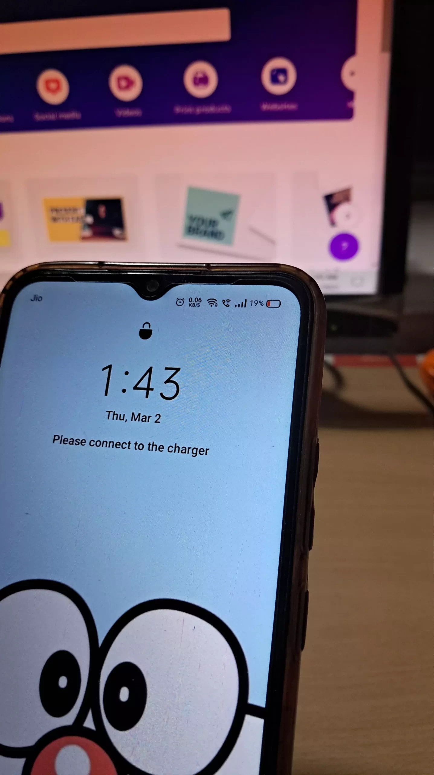 mobile network and wifi connected