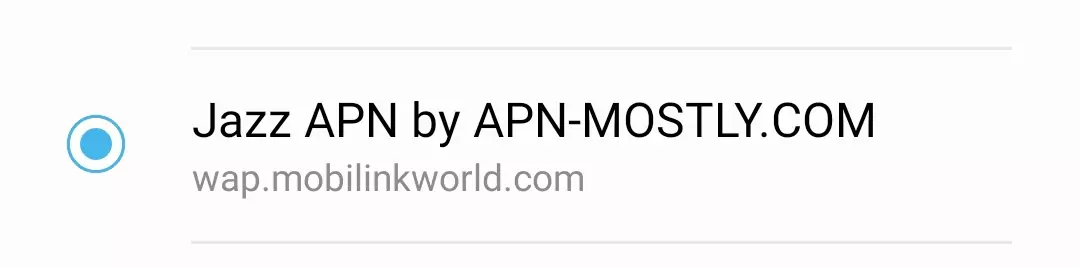 cropped jazz apn screenshot