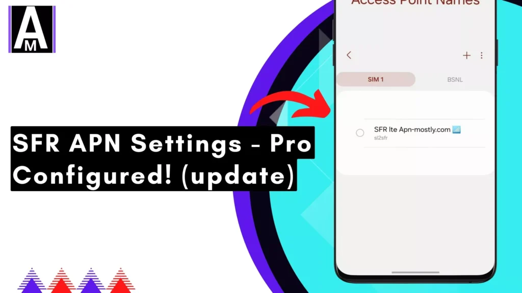 screenshot of SFR apn on the list with similar overlay text