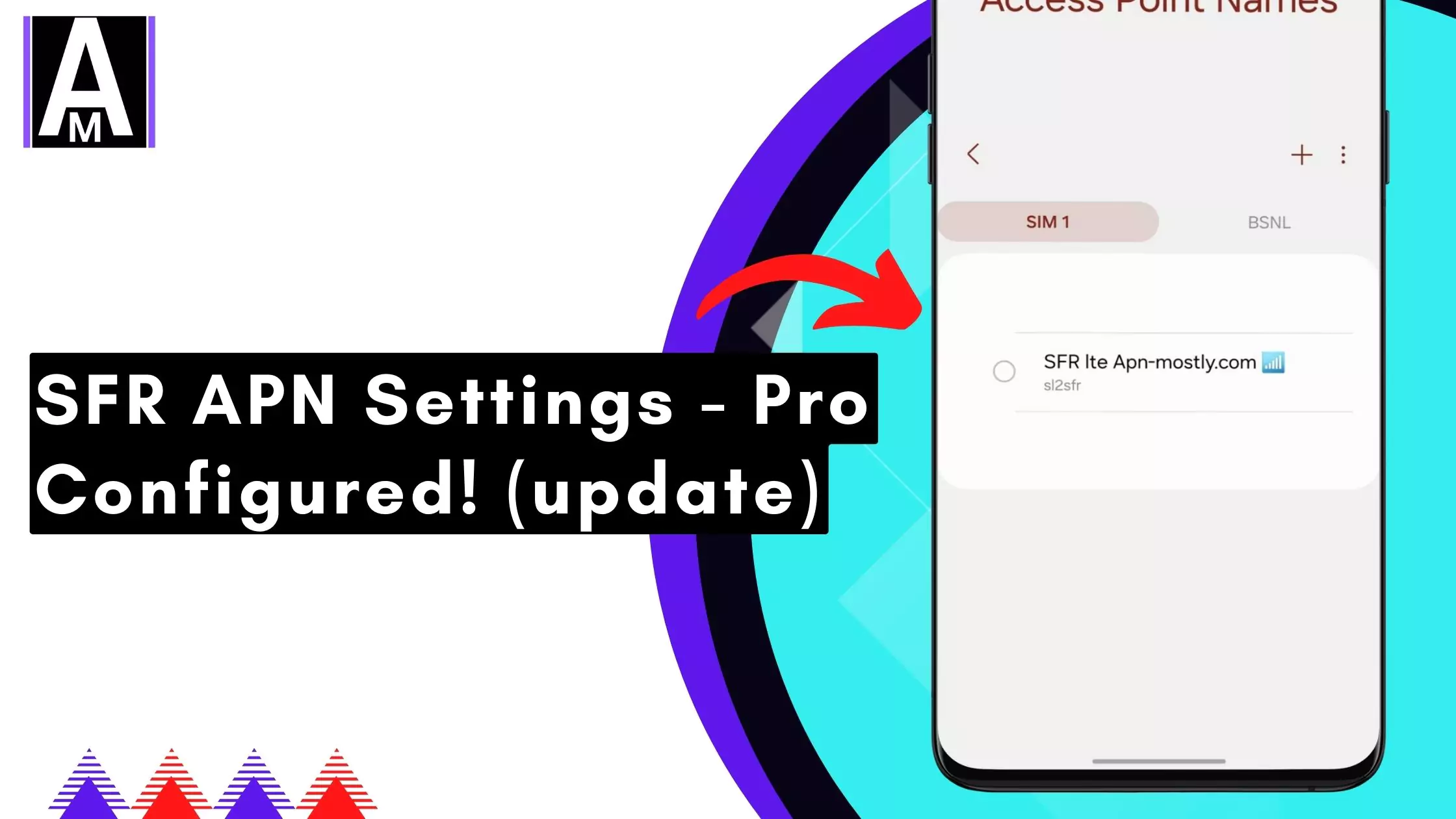 screenshot of SFR apn on the list with similar overlay text